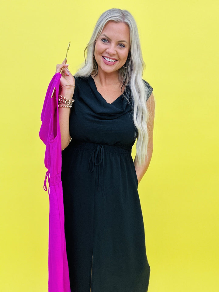 The Draped Maxi in 2 Colors