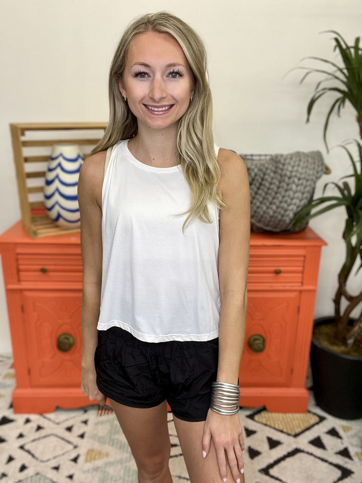 Racer Flowy Tank in 2 Colors/AS