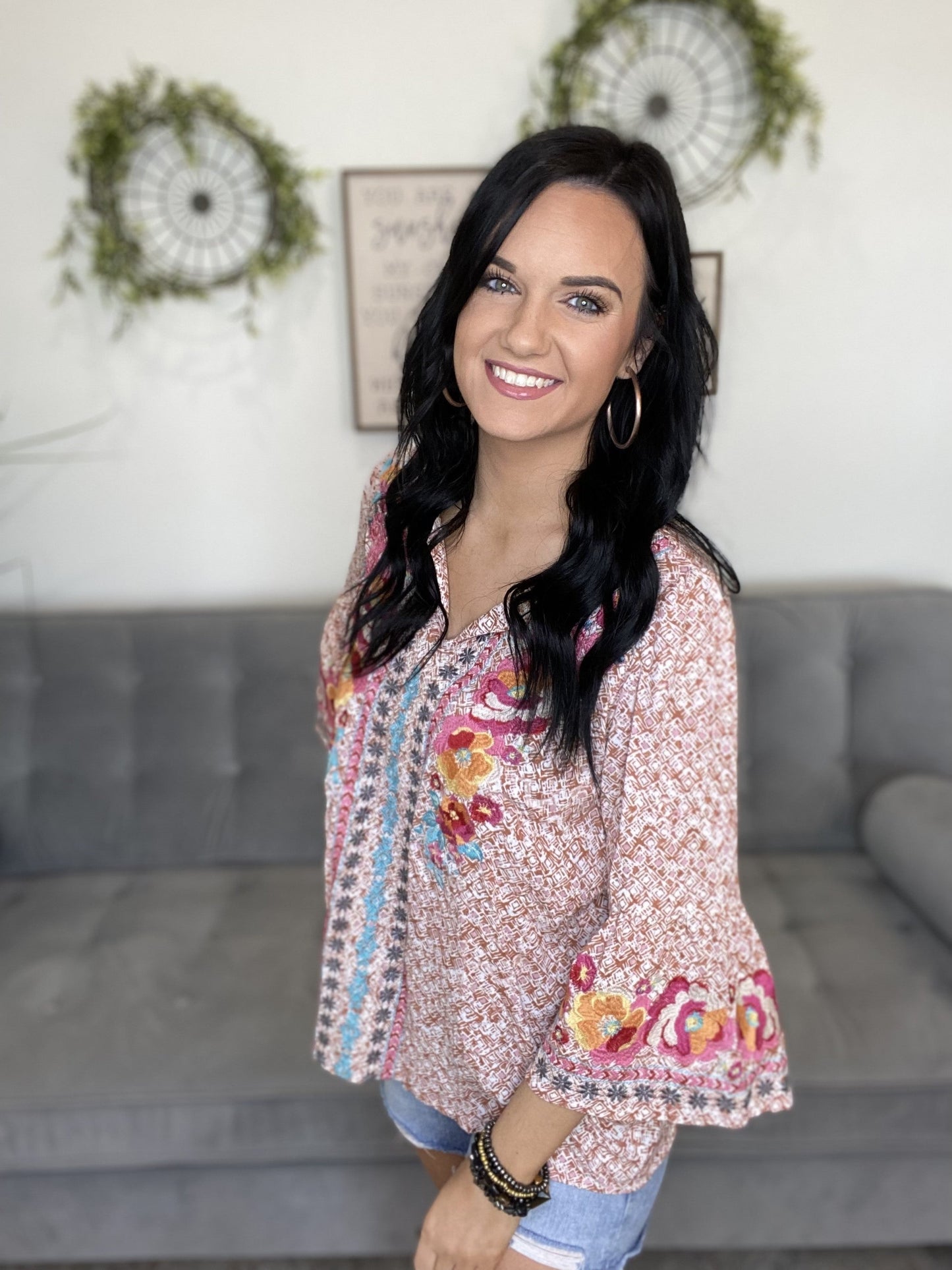The Rust Marigold Top in All Sizes