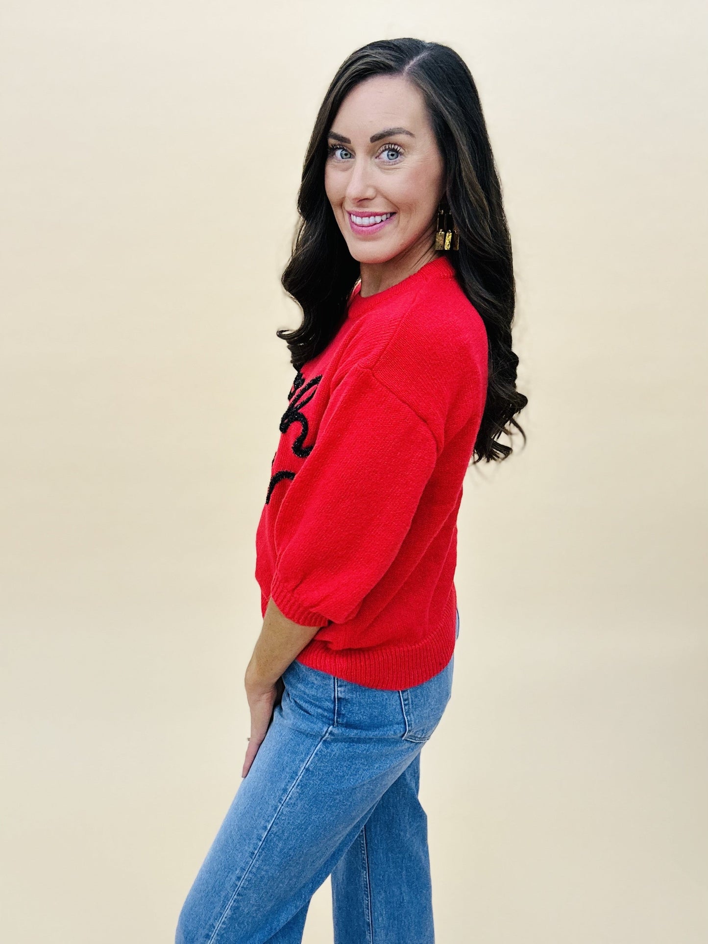The Tinsel Touchdown Sweater-3 Colors