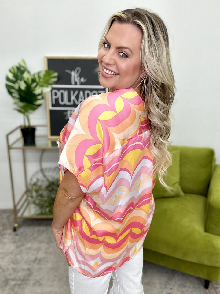 The Sunset Dreams V Top - AS