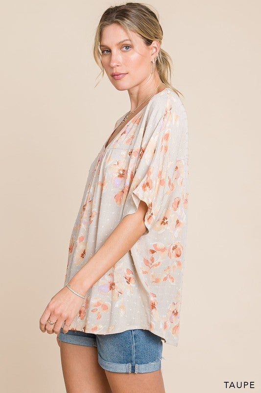 The Flower Shop Top - 2 Colors/AS