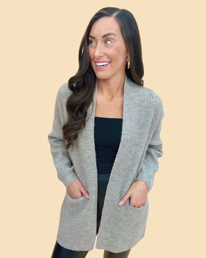 The Buchanan Cardigan in Oatmeal - AS