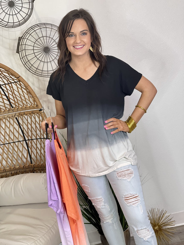 The Dipped Tees in All Sizes