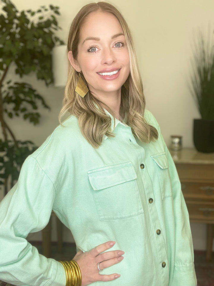 The Minty Fresh Shacket