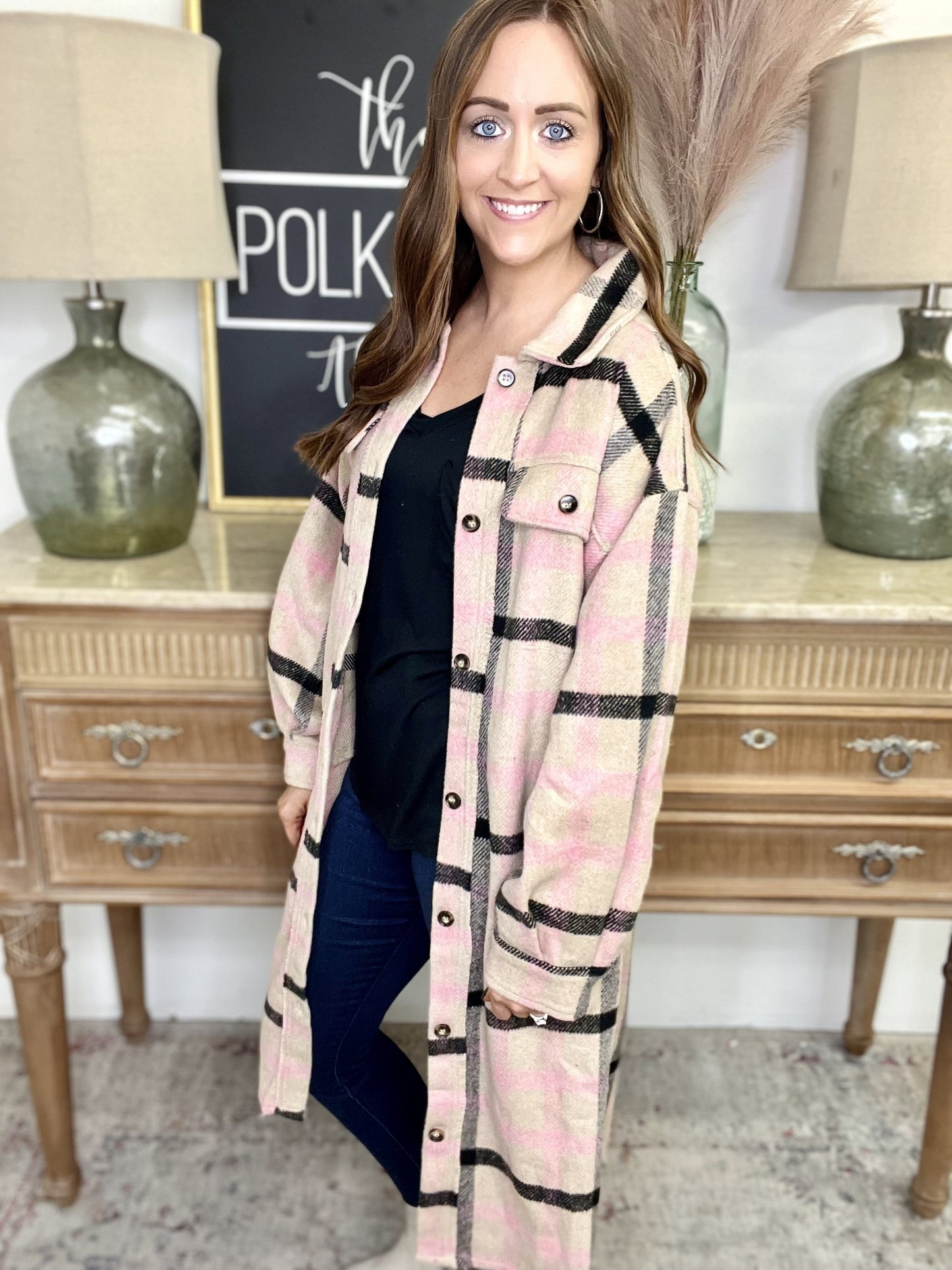 The Plaid Trench in 4 Colors
