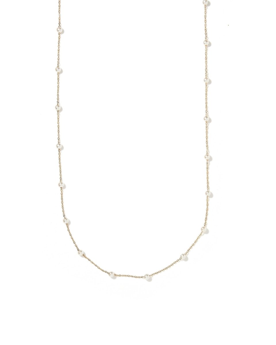 Necklace - Dabney Pearl Gold