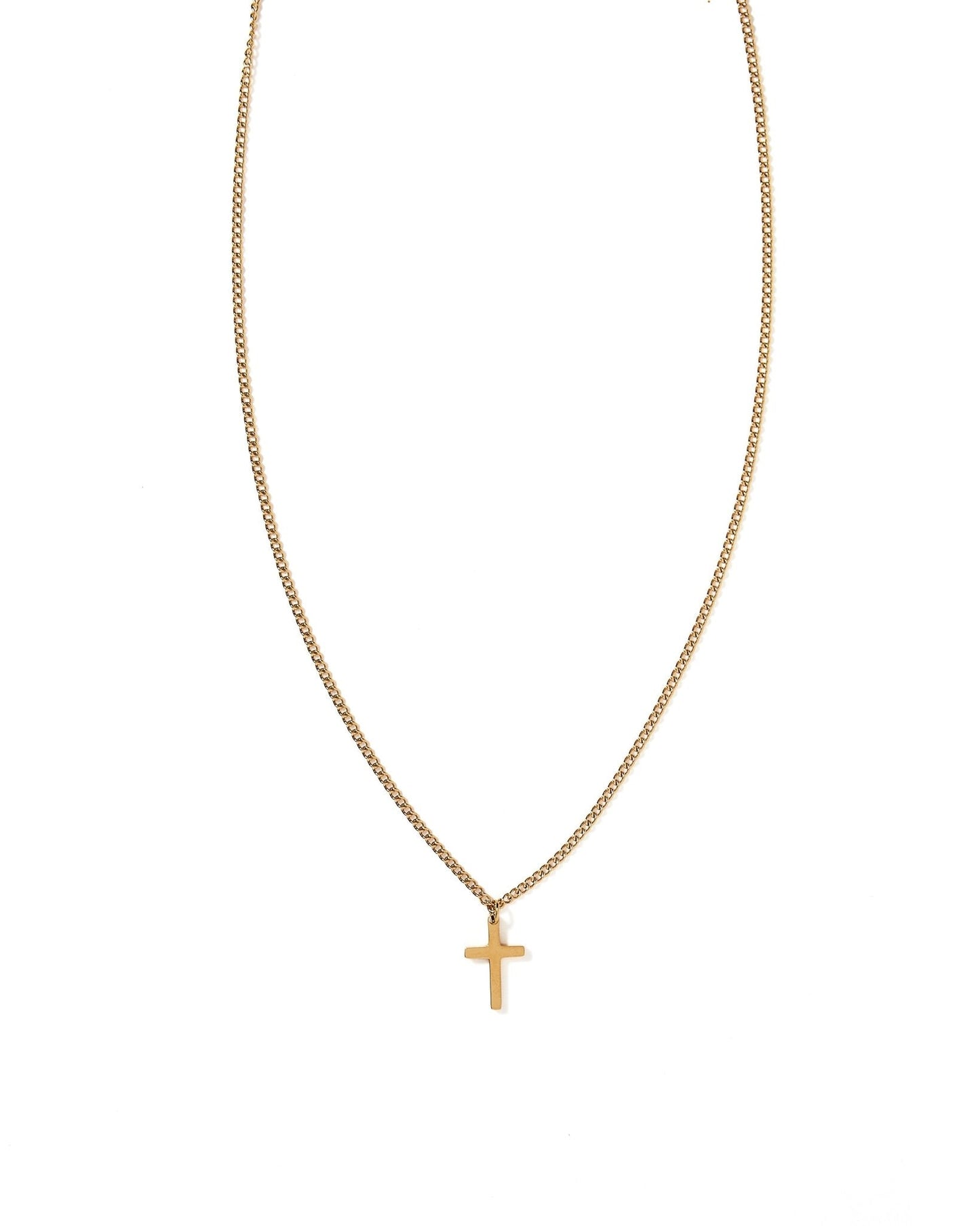 Necklace - Shepherd Cross Gold