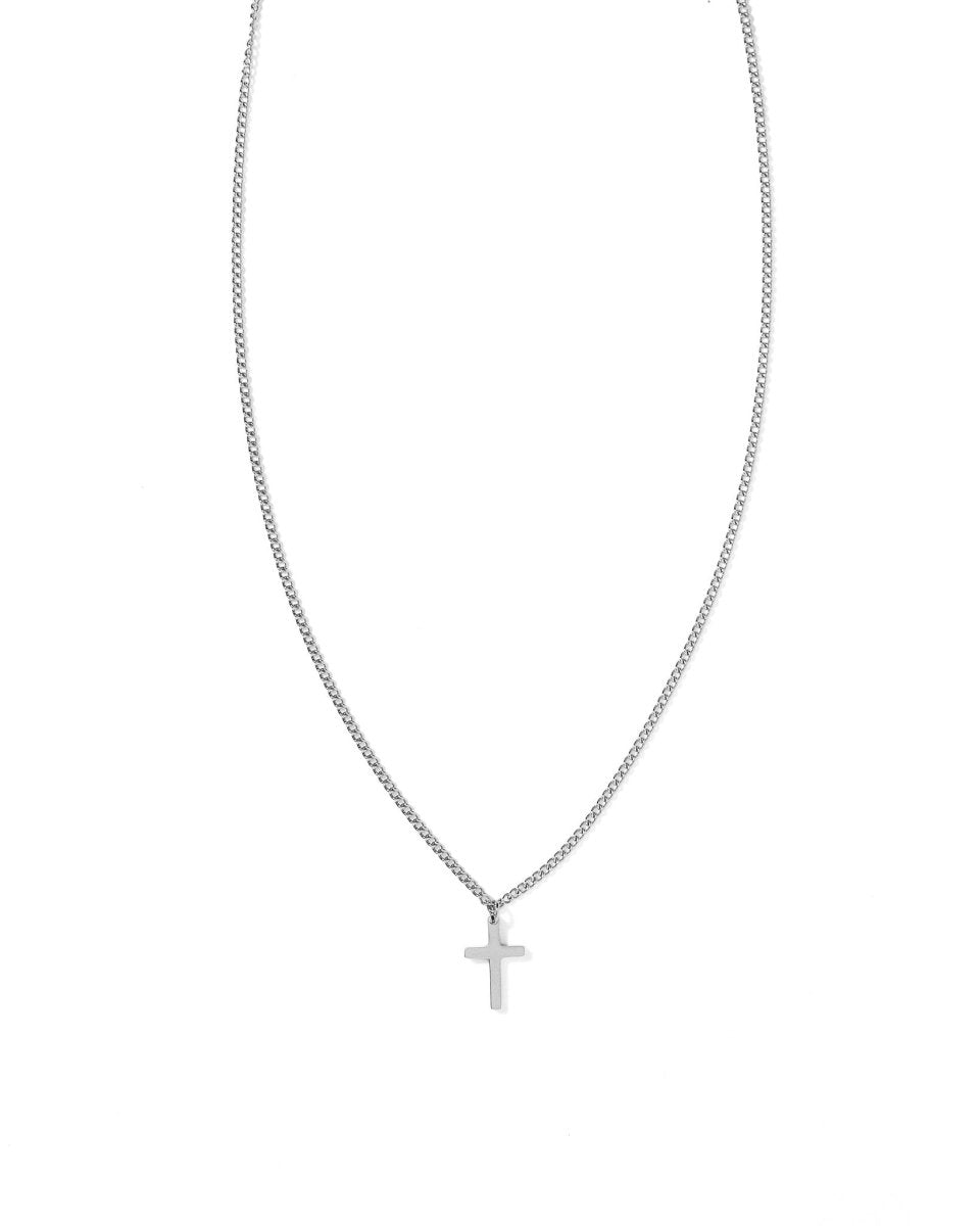 Necklace - Shepherd Cross Silver