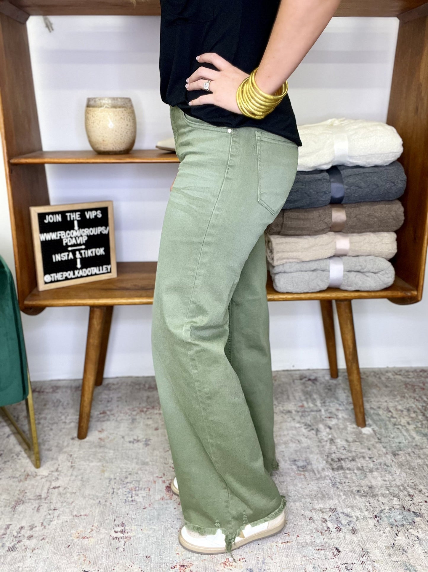 The Olive Risen Jeans-AS