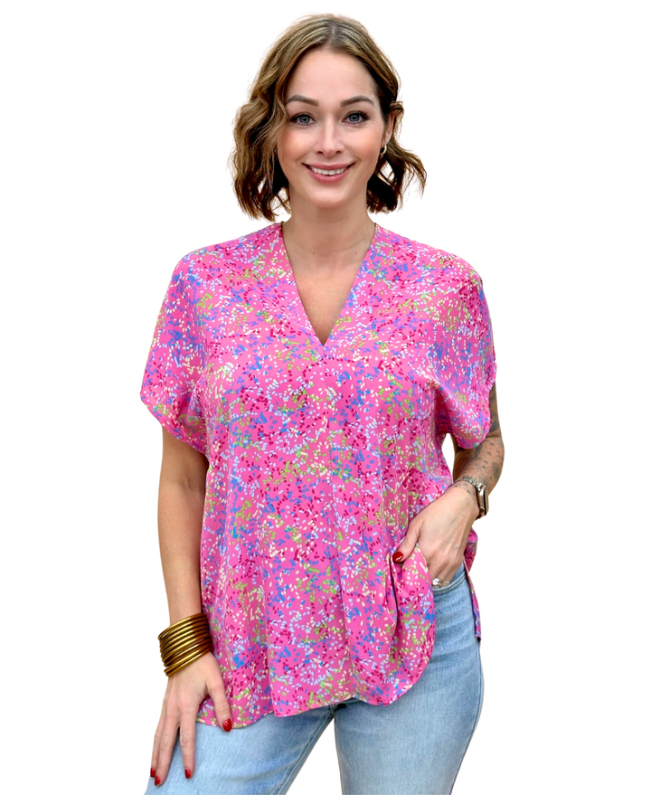 The Confetti Delight V Top