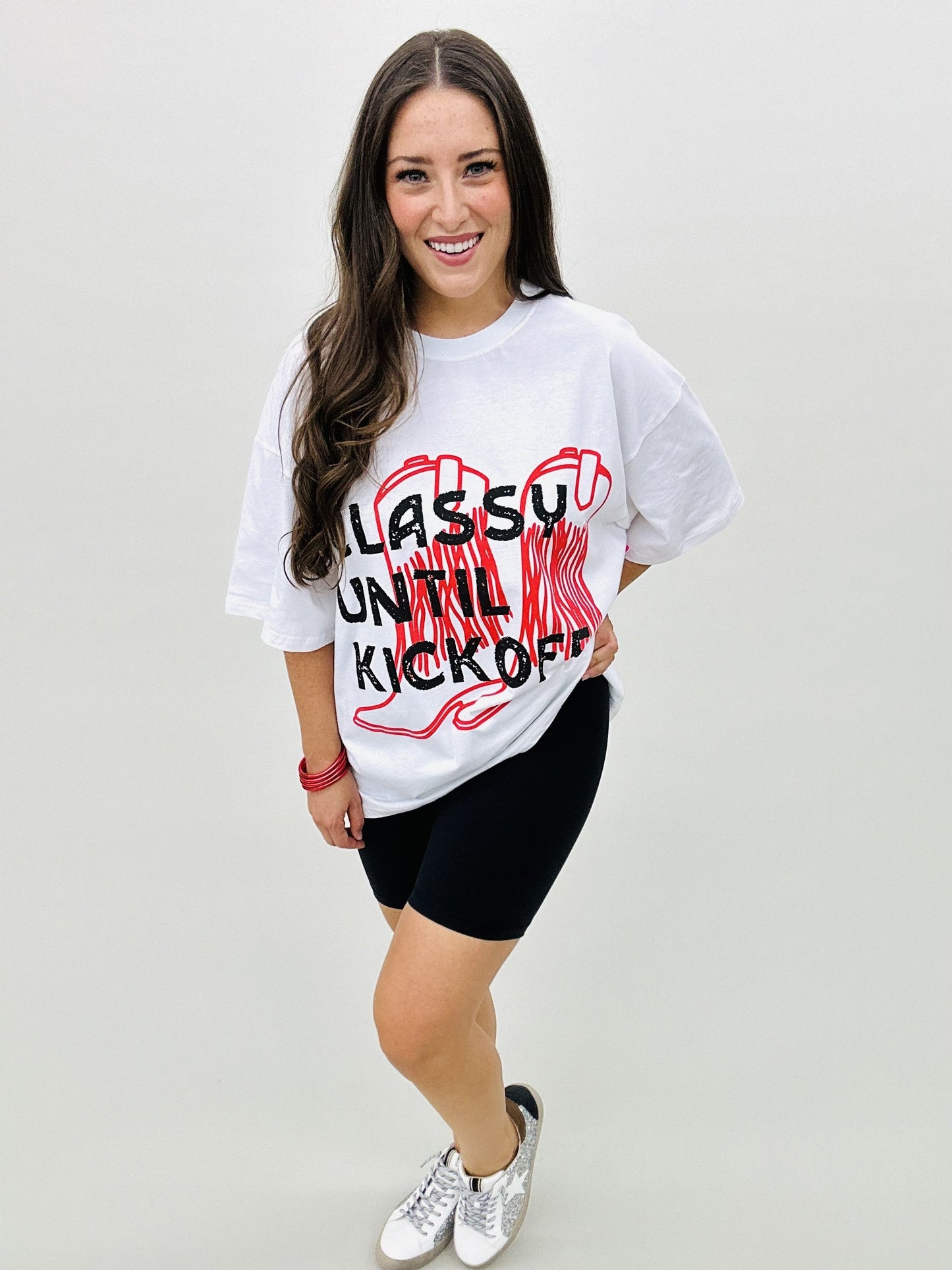The Red Classy Kickoff Tee