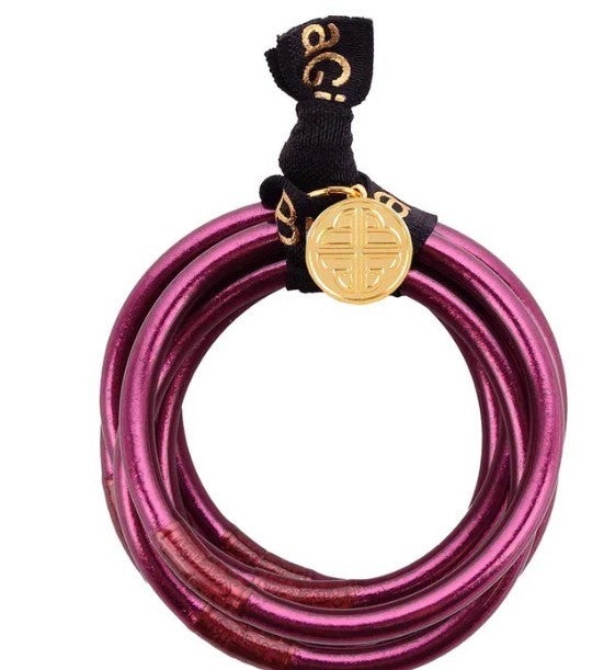 Amethyst Budha Bangles
