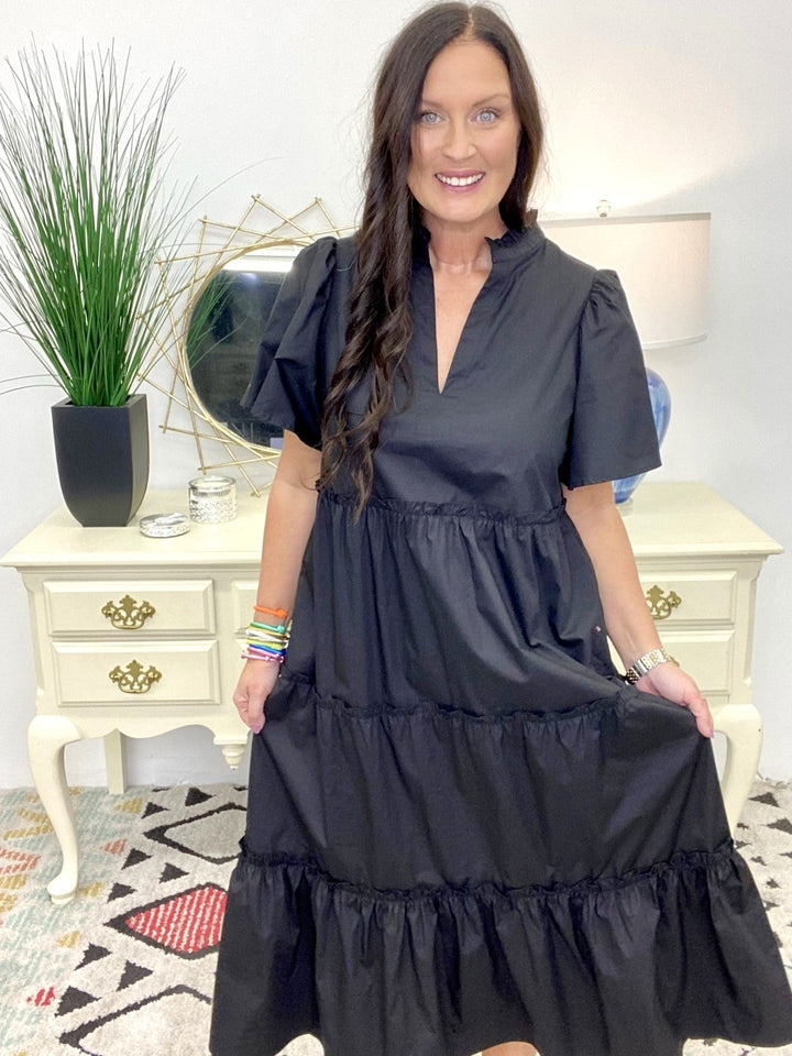 The Buchanan Dress in Black