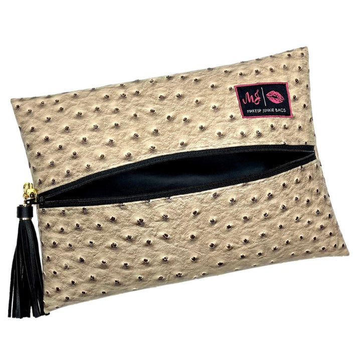 MJ Bags-Dusty Ostrich