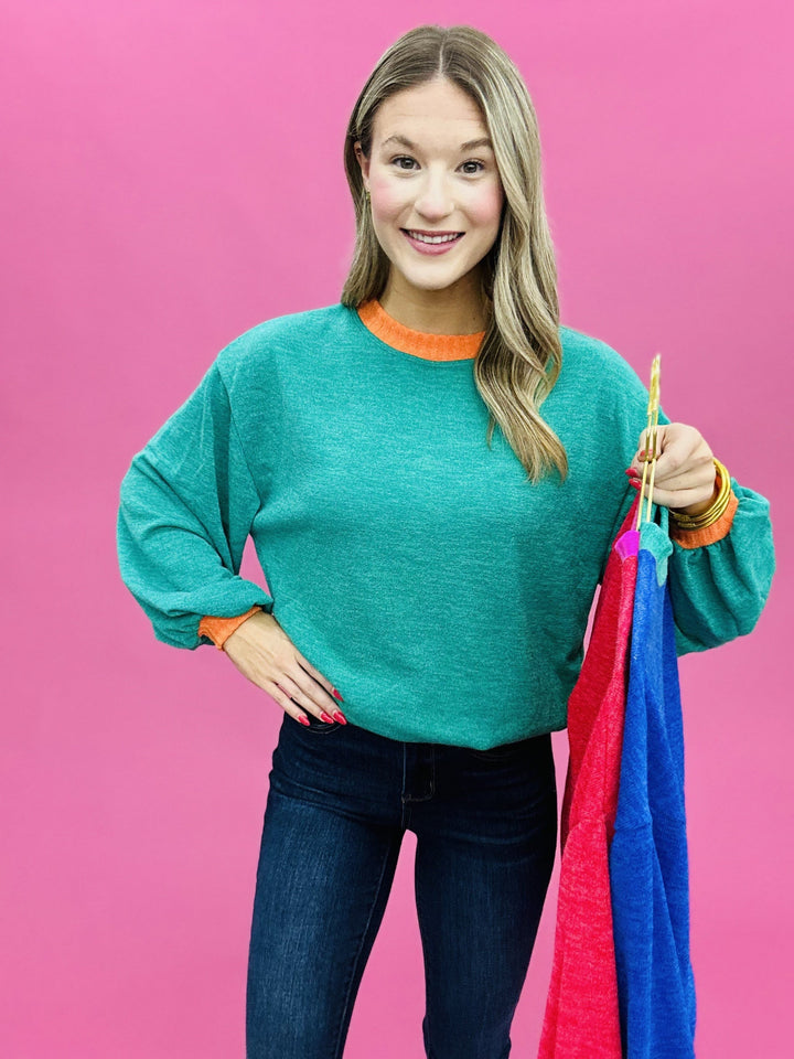 The Girlfriend Pullover in 3 Colors/AS