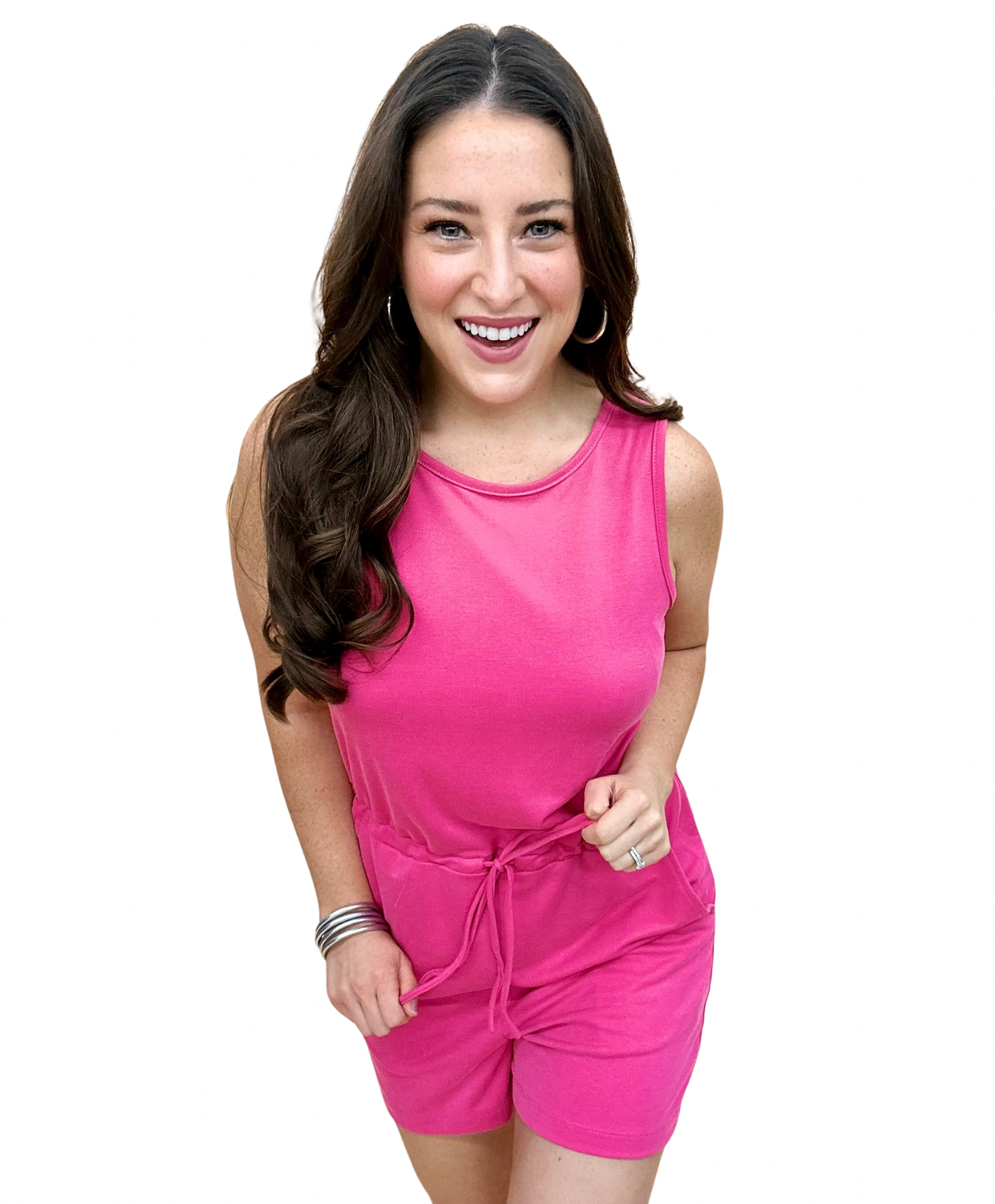 The Meredith Tank Romper-4 Colors