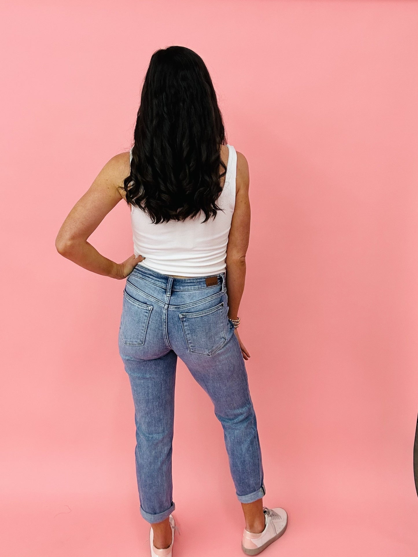 The Bleached Boyfriend Jeans