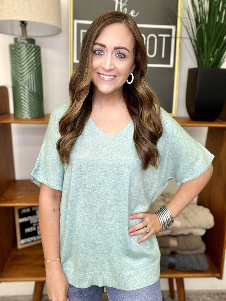 The Drop Top in Green