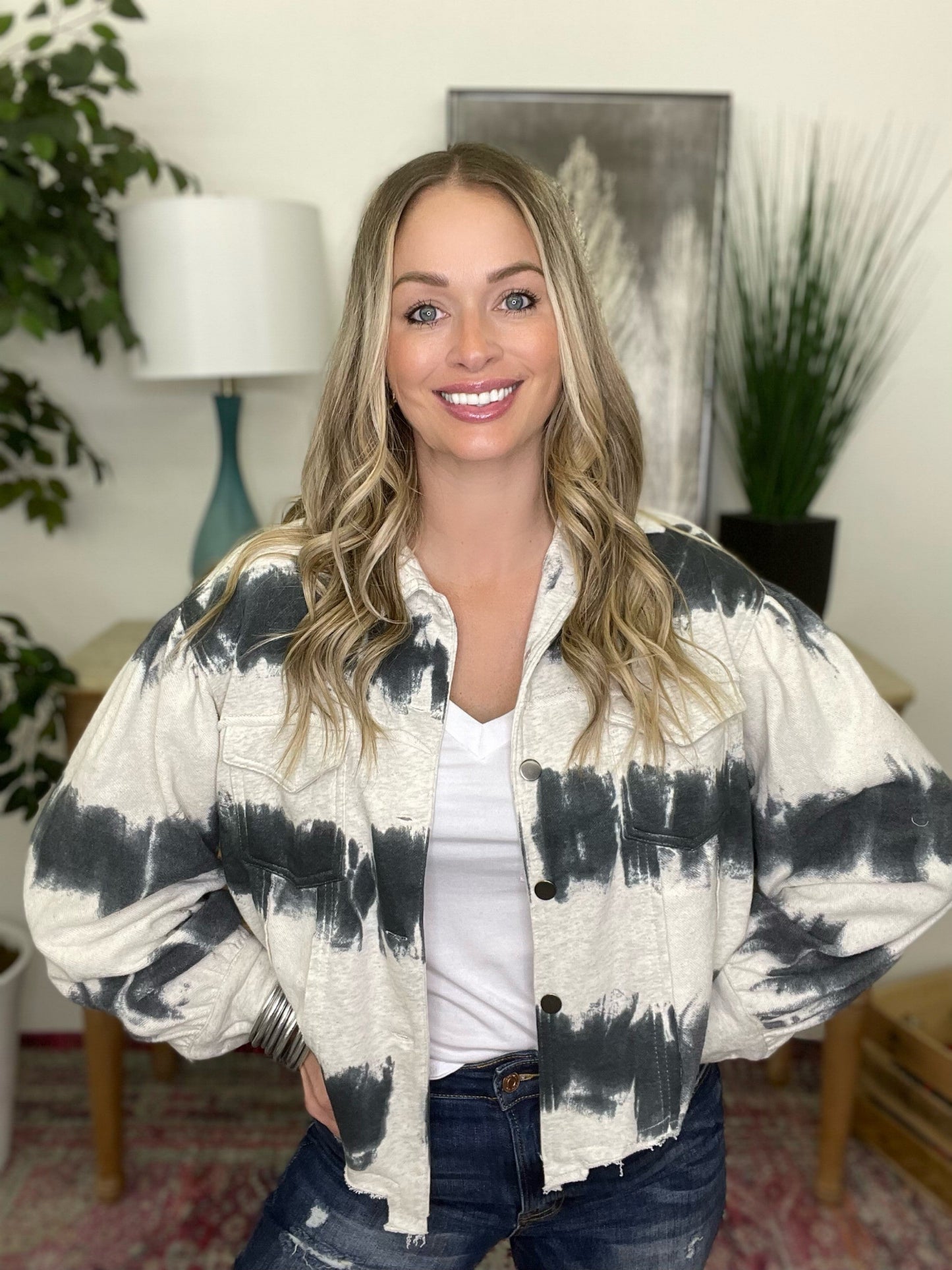 The Hand Dip Dye Jacket