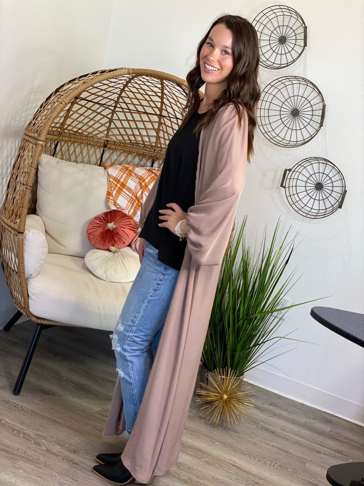 The Bubble Sleeve Duster - 3 Colors