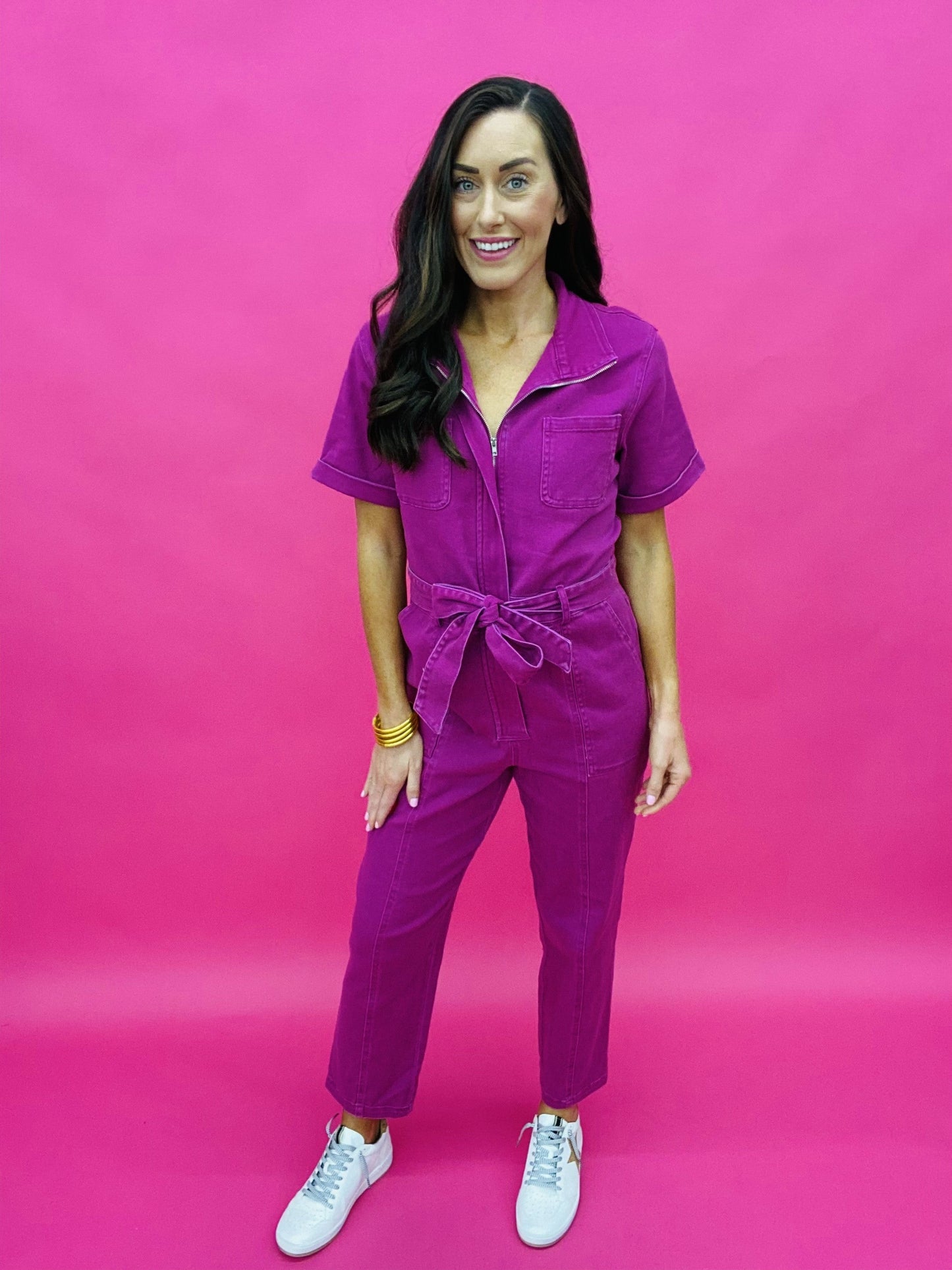 The Zipped Utility Jumpsuit - 5 Colors