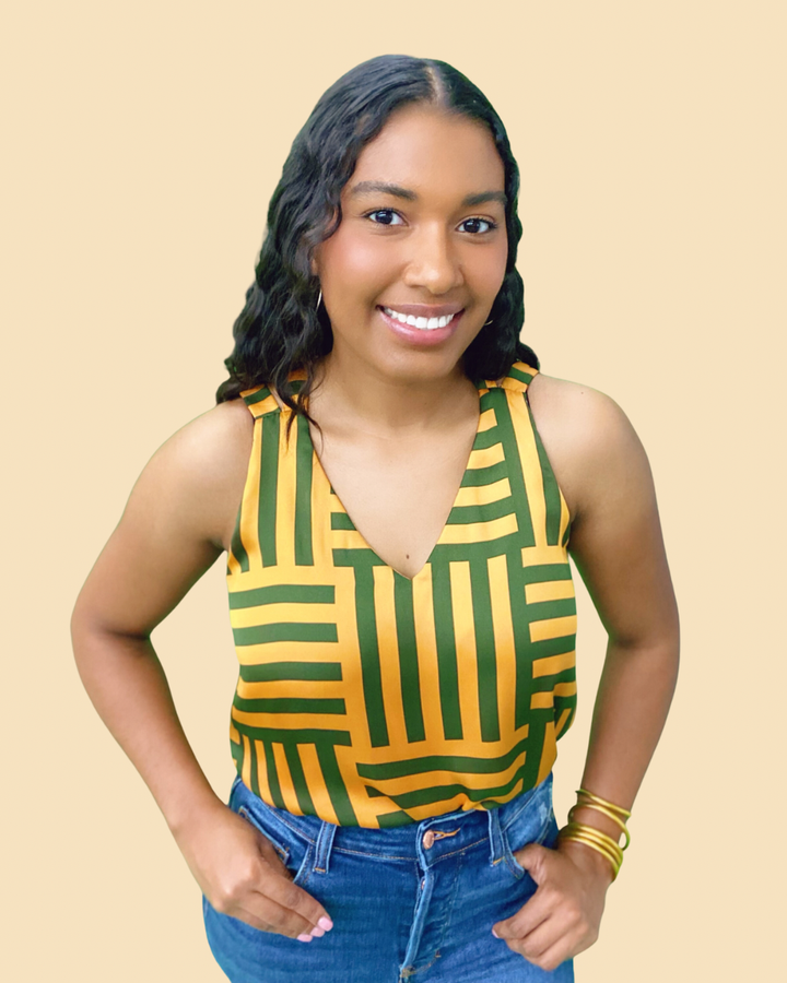 The Baylor Stripe Sydney Tank - AS