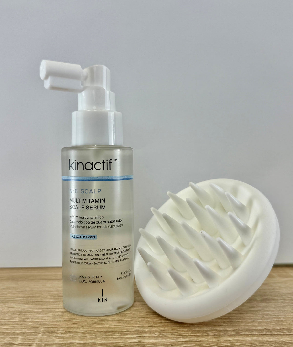 Multivitamin Scalp Serum + Scalp Massage Brush