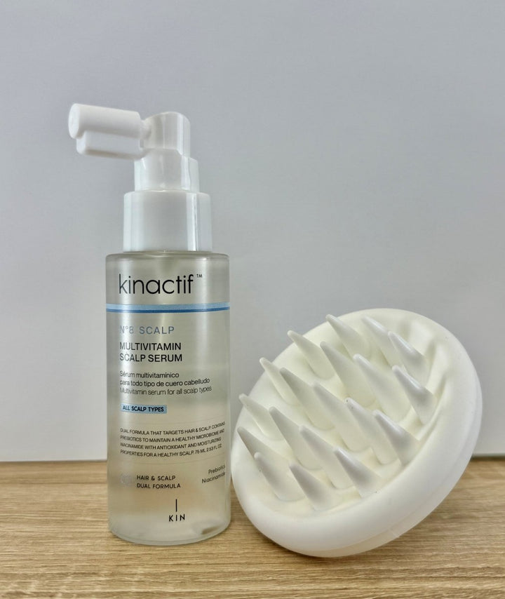 Multivitamin Scalp Serum + Scalp Massage Brush