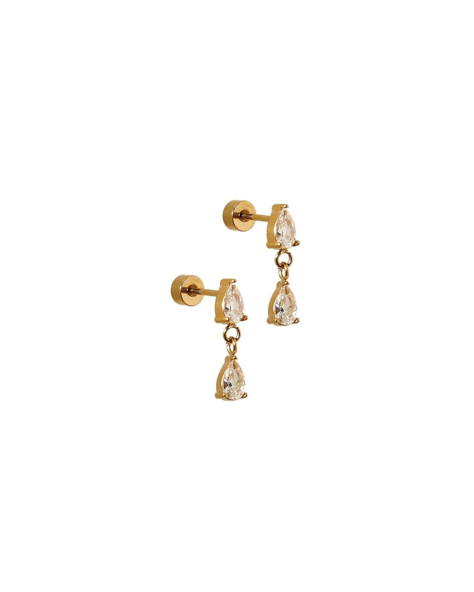 Screwback Stud Earrings - Vivian