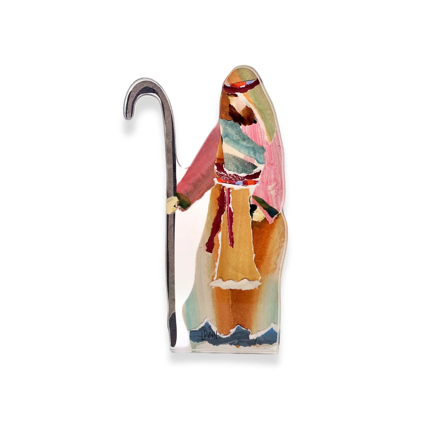 Acrylic Nativity Shepherds-2 Colors