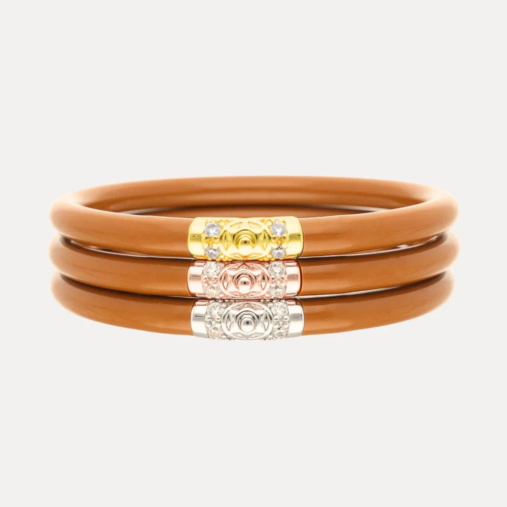 Caramel Three Kings All Weather Bangles