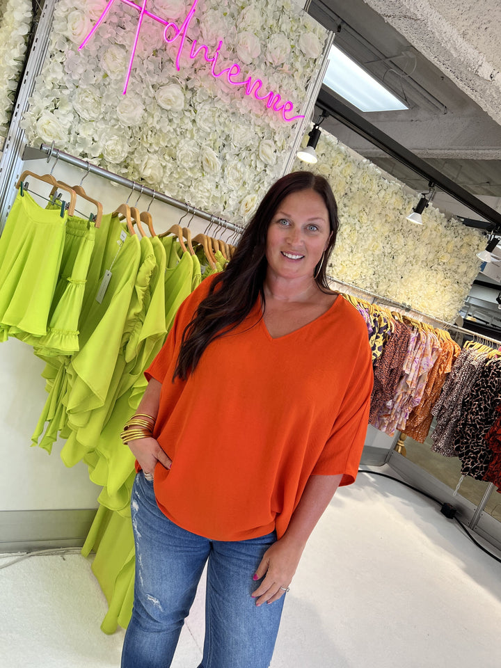 The Sunset Poncho Top