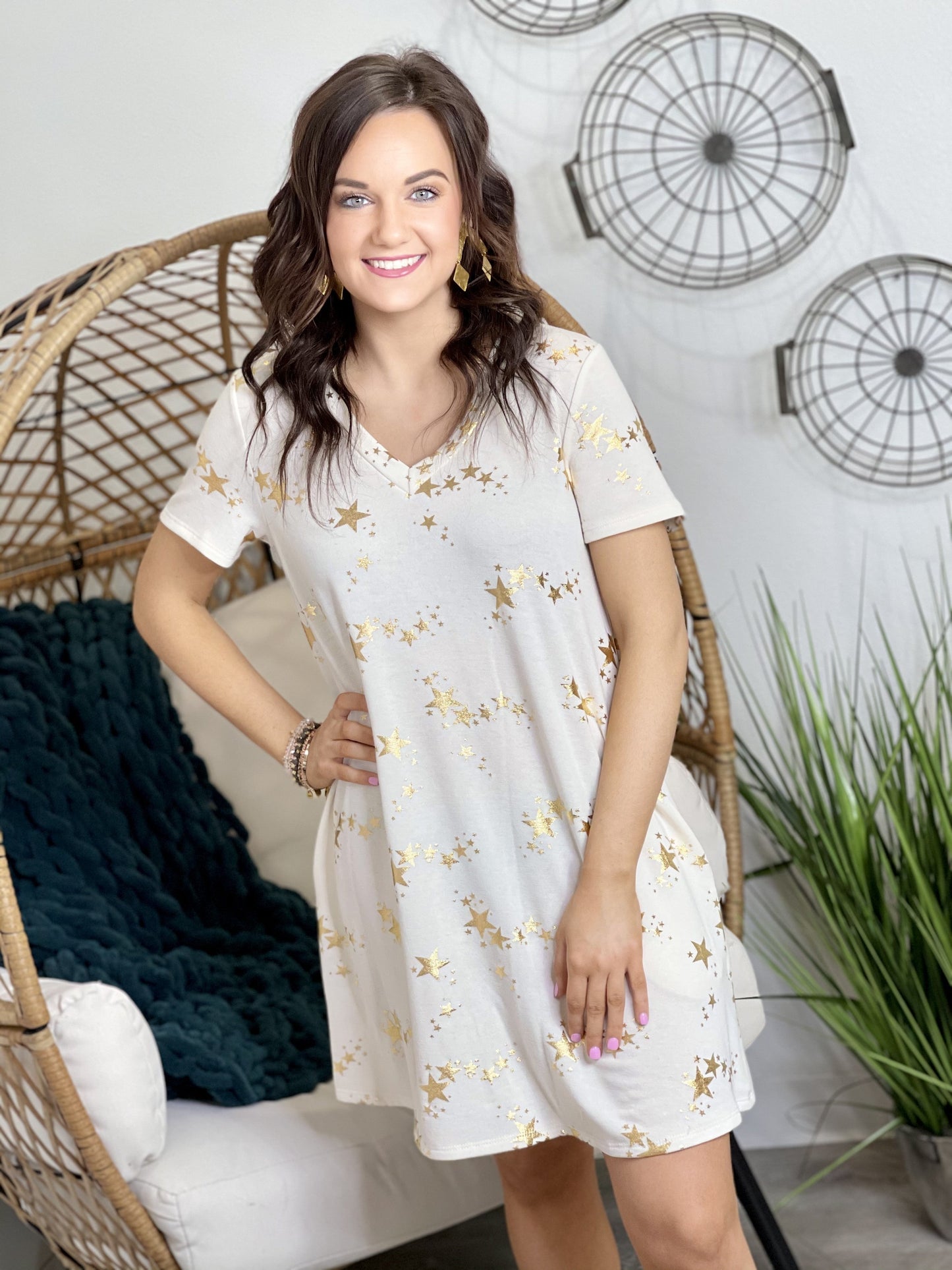 The Gold Star Dress