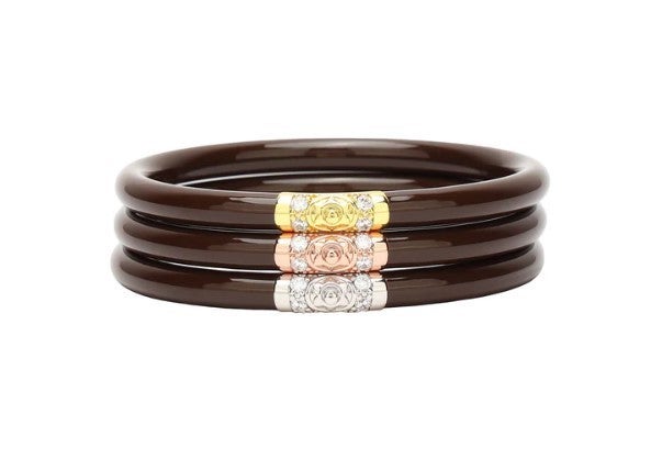 Chocolate Three Kings Budha Bangles
