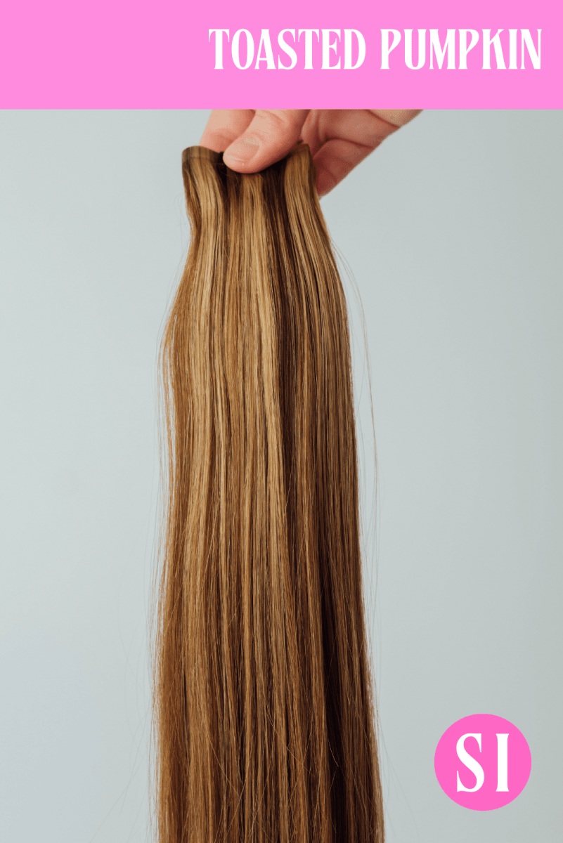 TOASTED PUMPKIN - Simple Inches. Hair Extensions