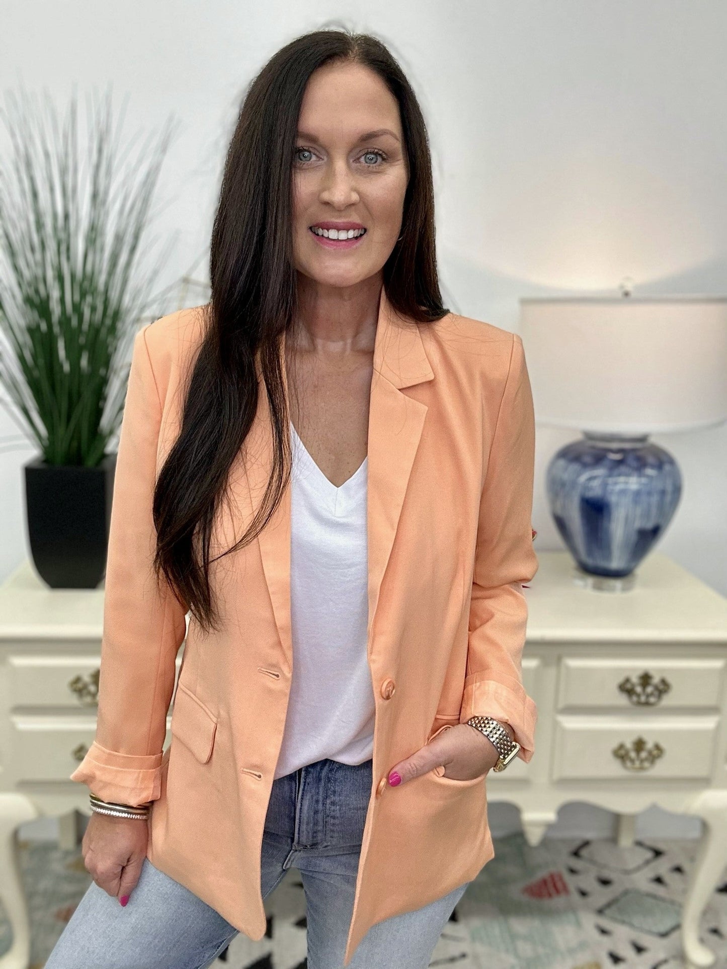 The Woven Blazer-3 Colors/AS