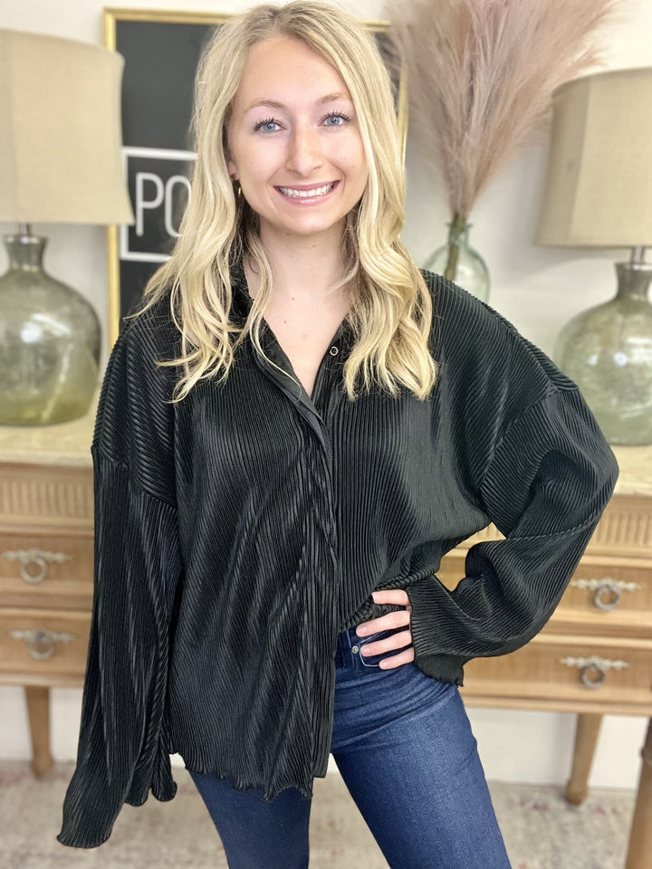 The Crinkle Bell Top