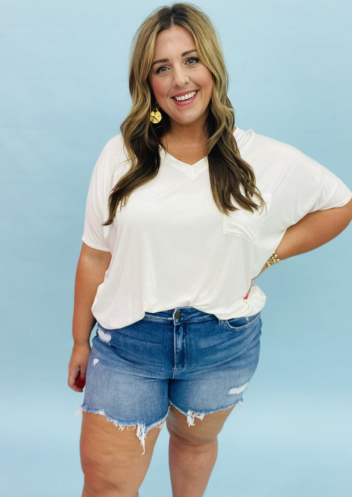 The Medium Betty Shorts-Curvy