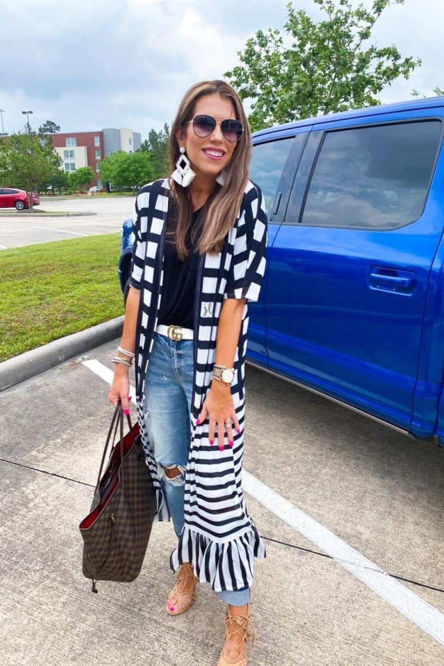June Ruffle Duster