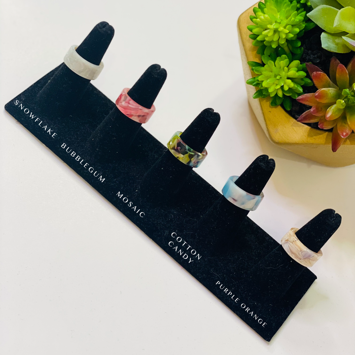 Hoo Hoops Acrylic Rings - LOTS