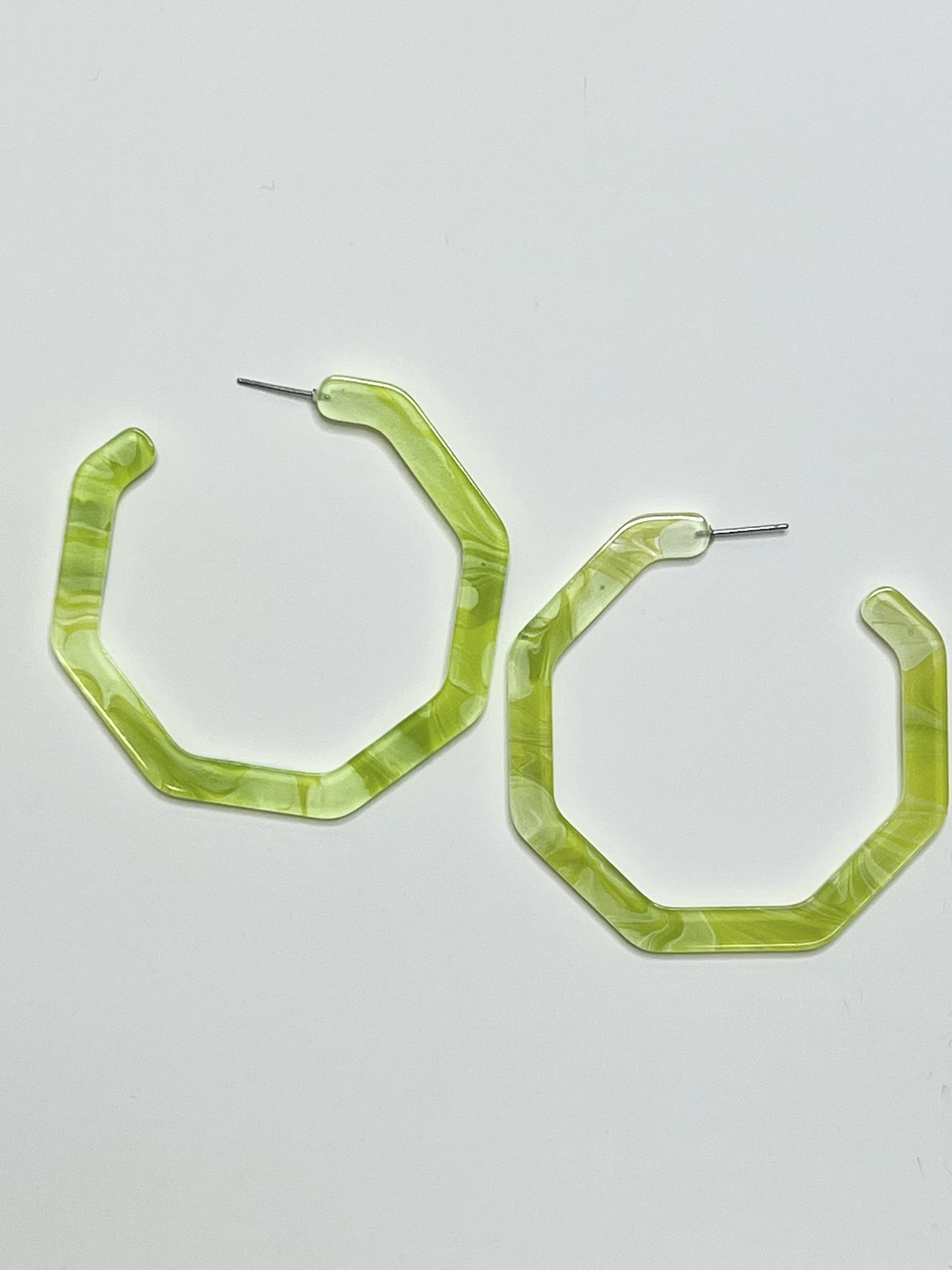 Neon Acrylic Earrings
