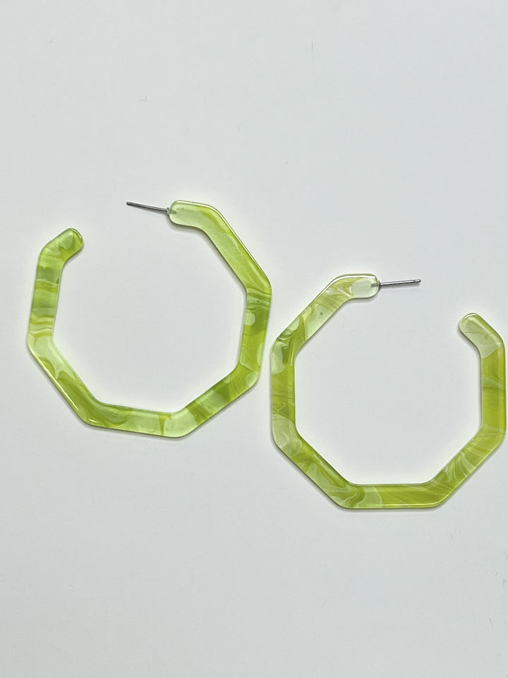 Neon Acrylic Earrings