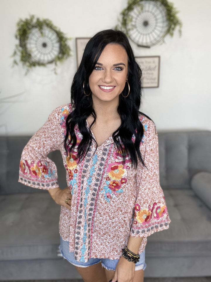 The Rust Marigold Top in All Sizes