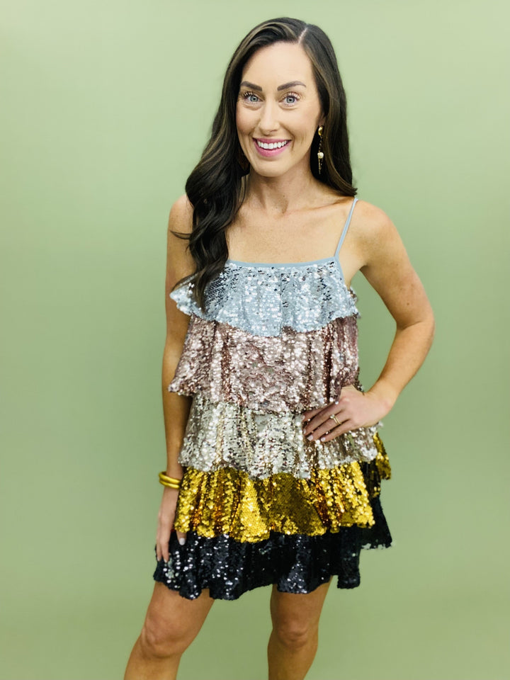 The Disco Glamour Dress