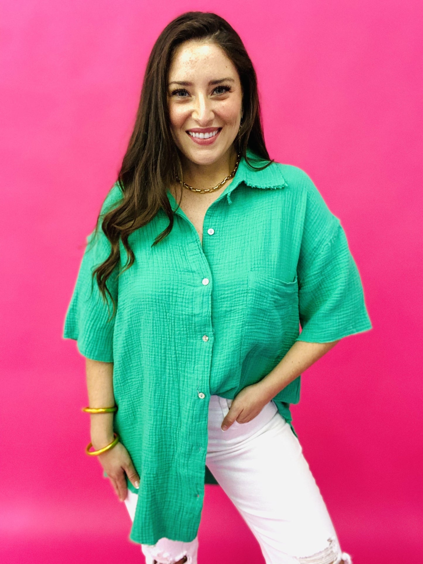 The Double Gauze Top - AS