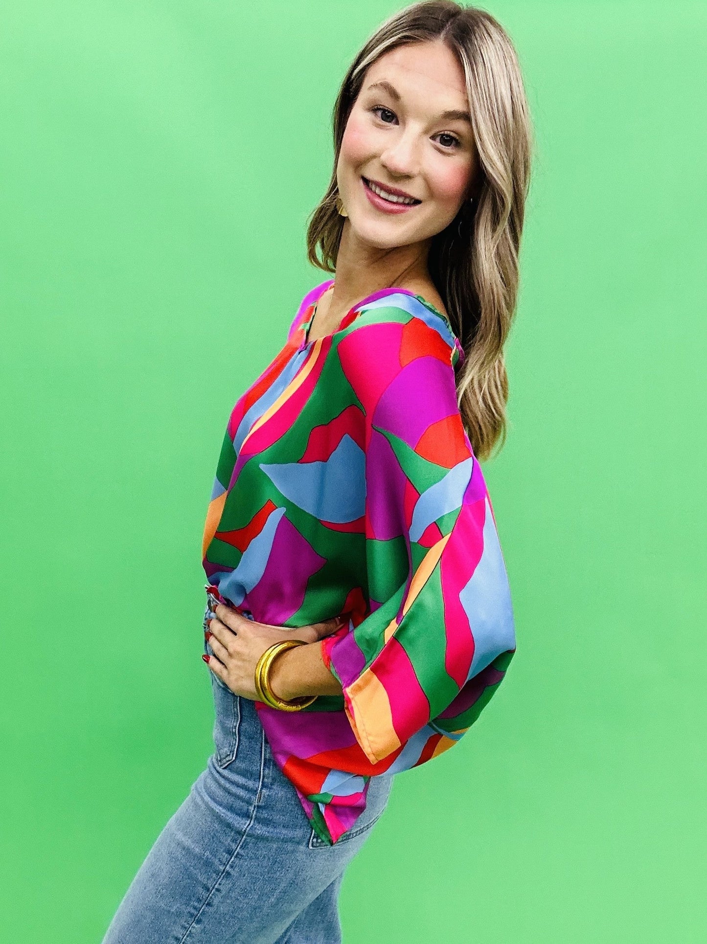 The Showstopper Poncho Top - AS