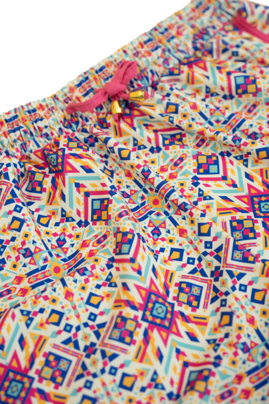 Let's Go West Aztec Drawstring Everyday Shorts