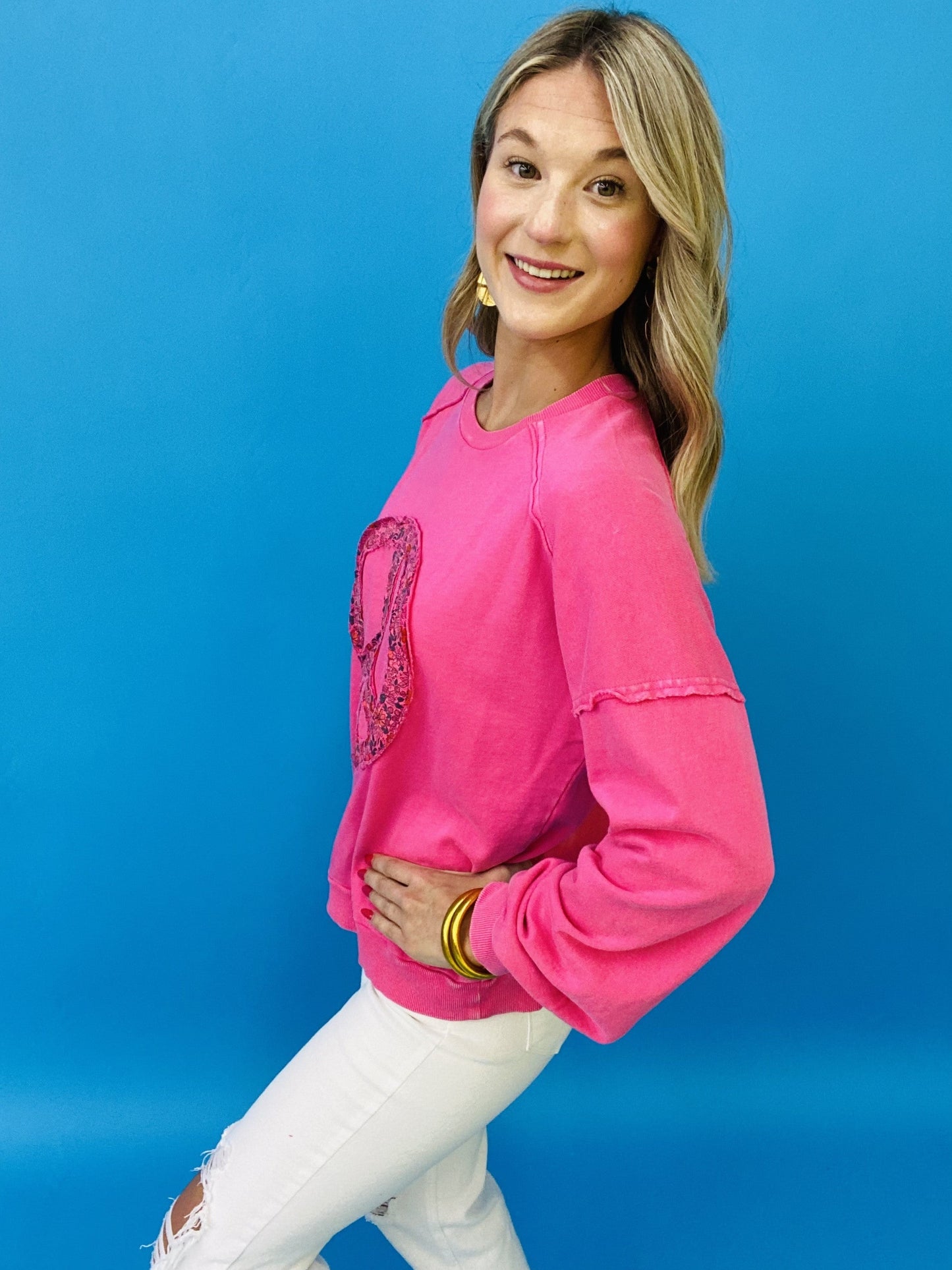 The Peace & Sunshine Pullover-All Sizes