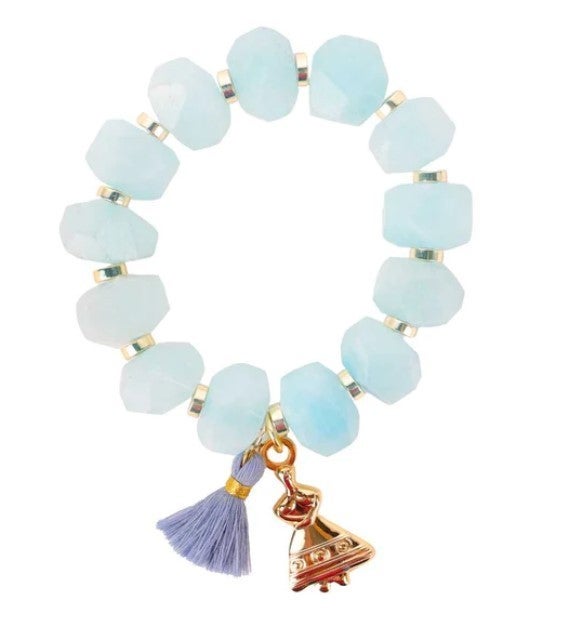 The Pebbles Bracelet in Horchata